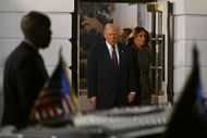 First Lady with the 45th and 47th US President (Image via John McDonnell/Getty Images)